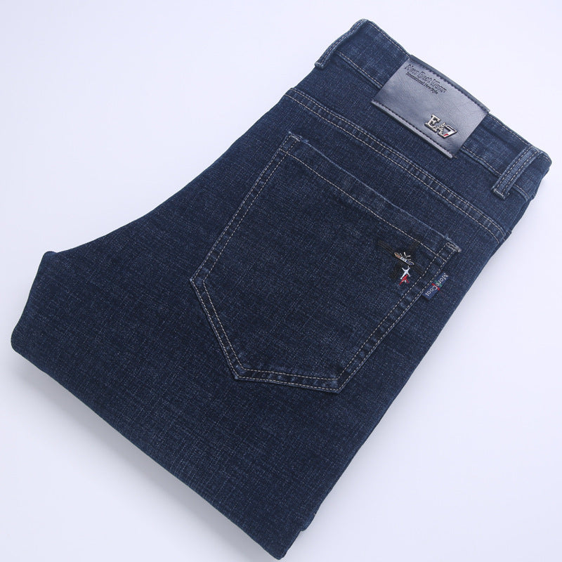 Jeans men's straight loose