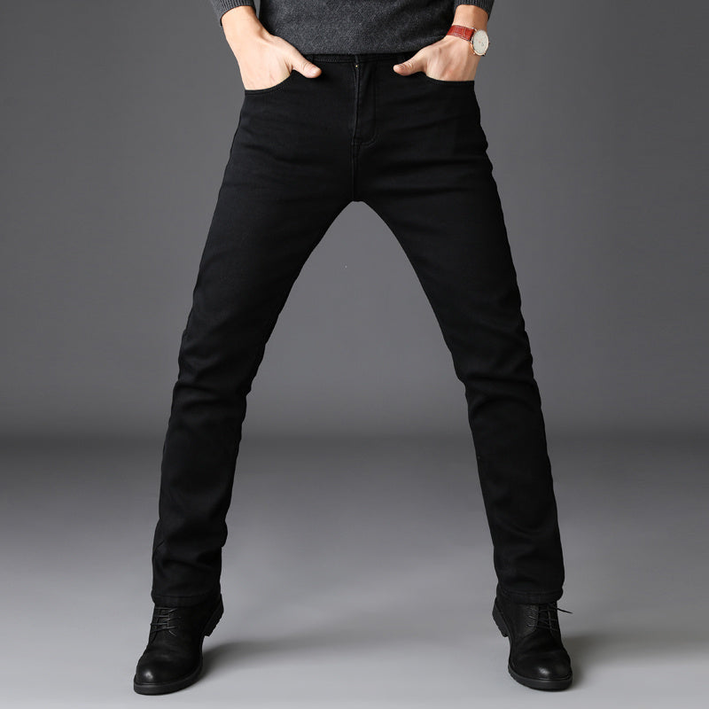 Straight casual slim trendy pants