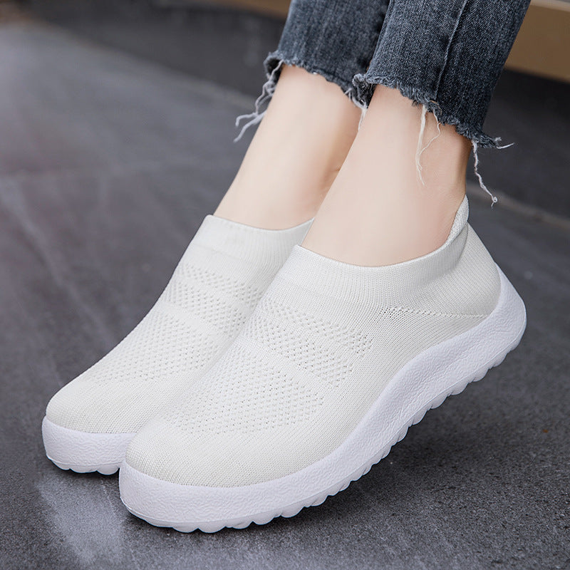 Breathable Lightweight Soft Sole Mesh Sports Casual Shoes