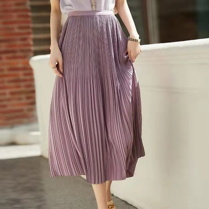 Women's Delicate Artistic Pleated Skirt