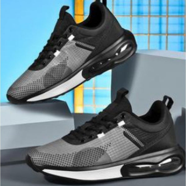 Hollow Single Layer Mesh Surface Shoes Real Popcorn Sports Men's Shoes