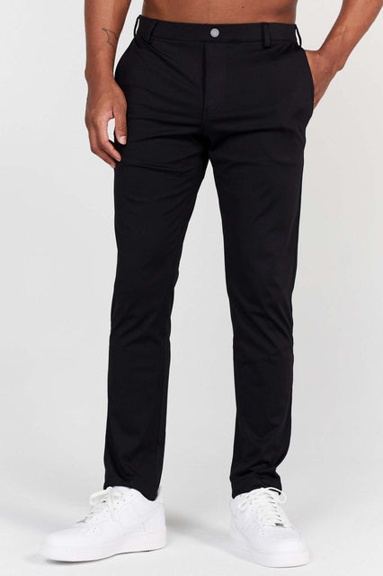 Four Seasons Slim Fit Men's Casual Solid Color Trousers