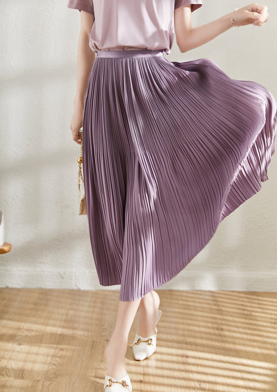 Women's Delicate Artistic Pleated Skirt