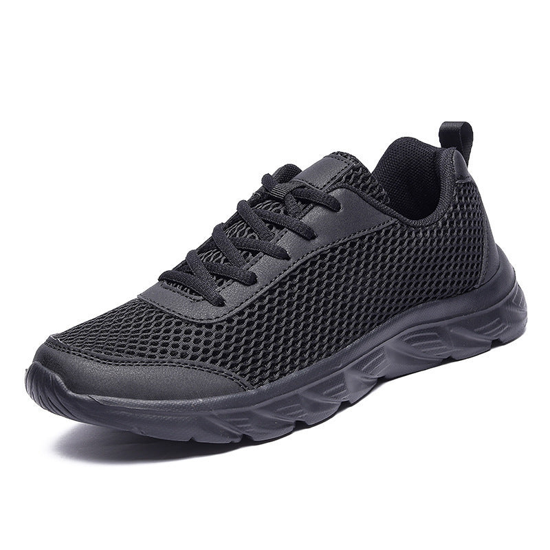 Couple Flying Woven Casual Sneaker Men's Mesh Running Shoes