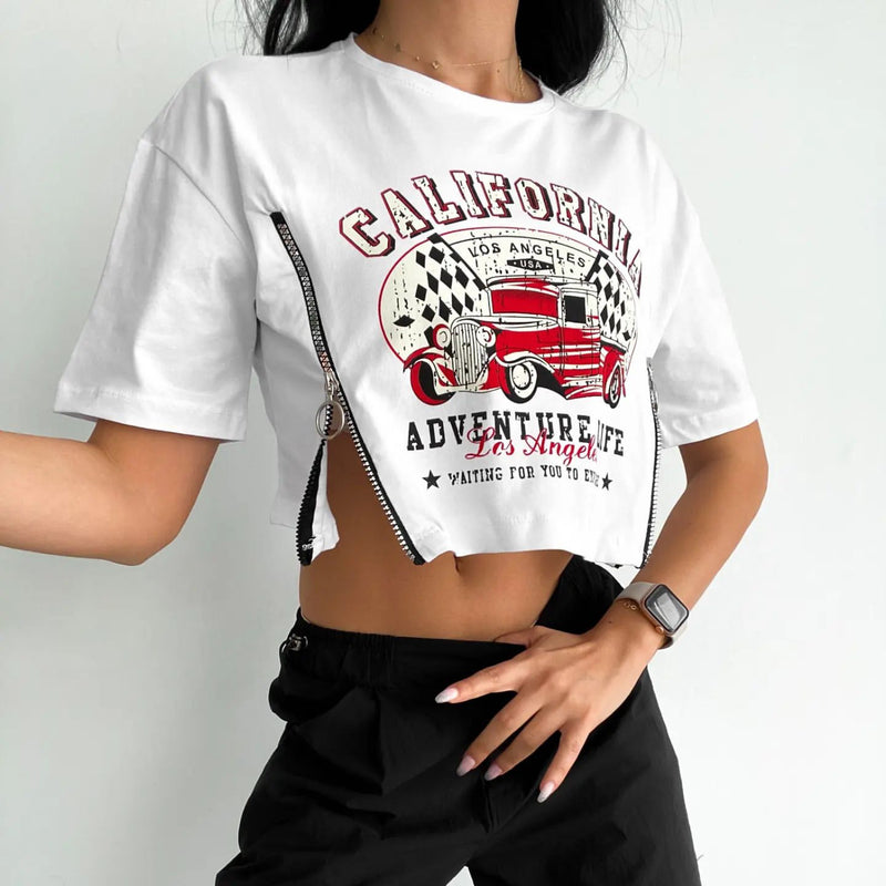 Trendy Versatile T-shirt Women