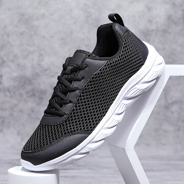 Couple Flying Woven Casual Sneaker Men's Mesh Running Shoes