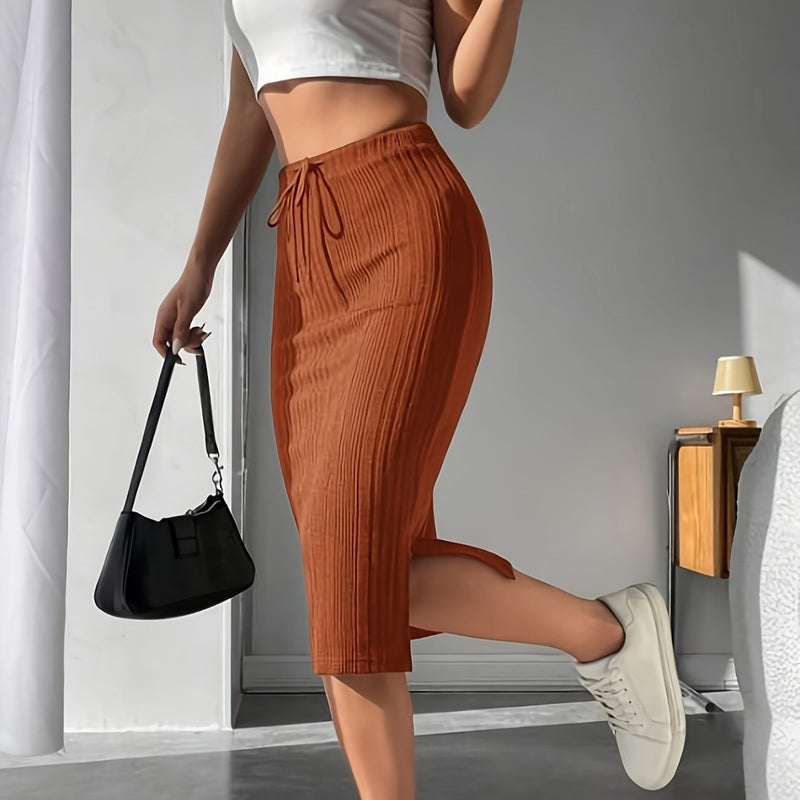 Retro Fashion And Personalized Temperament Skirt Women