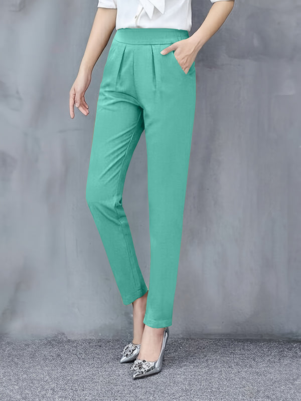 Fall Women's Clothing Slim Fit Slimming Skinny Pants Drape All-matching Harem Pants Casual Outdoor Trendy Ankle Length Pants