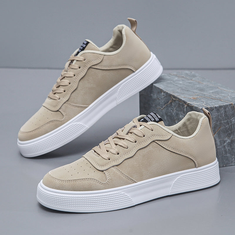 Men's Casual Sneakers Bottom Soft Surface Flat Low Trendy Shoes