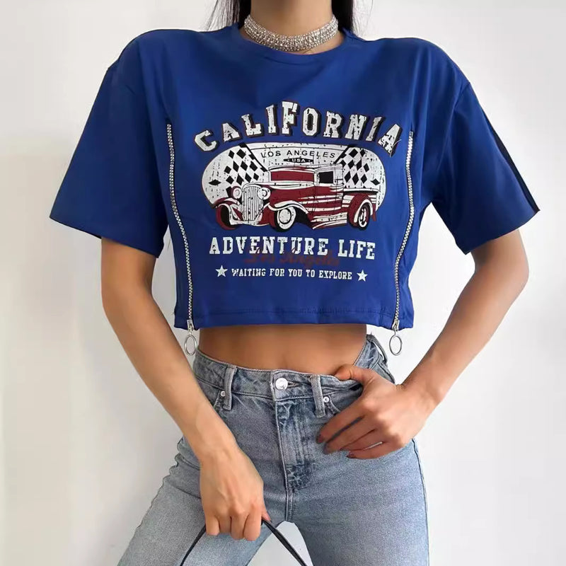 Trendy Versatile T-shirt Women